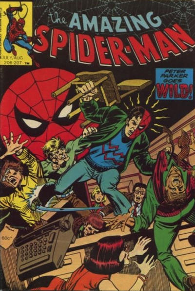 Cover for The Amazing Spider-Man (Yaffa / Page, 1977 ? series) #206-207