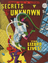 Cover Thumbnail for Secrets of the Unknown (Alan Class, 1962 series) #125