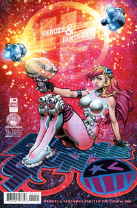 Cover Thumbnail for BubbleGun (Aspen, 2013 series) #1 [Cover D 10 - Heroes & Fantasies KLRN / PBS Special Exclusive - Mike Bowden]