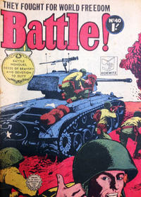 Cover Thumbnail for Battle! (Horwitz, 1954 ? series) #40