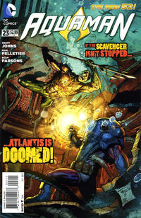 Cover Thumbnail for Aquaman (DC, 2011 series) #23