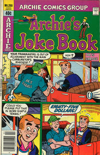 Cover Thumbnail for Archie's Joke Book Magazine (Archie, 1953 series) #255