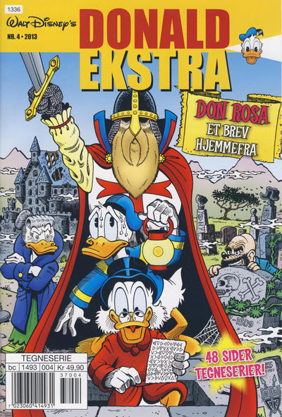 Cover for Donald ekstra (Hjemmet / Egmont, 2011 series) #4/2013