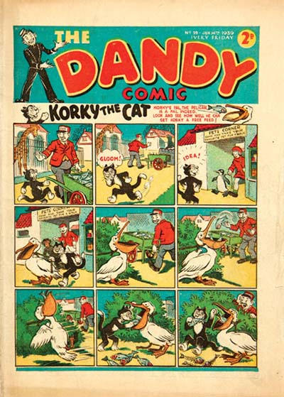 Cover for The Dandy Comic (D.C. Thomson, 1937 series) #59
