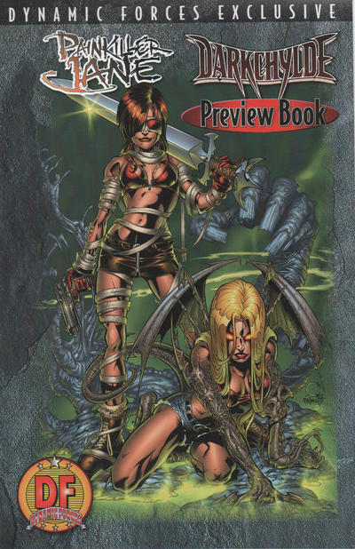 Cover for Painkiller Jane / Darkchylde Preview (Event Comics, 1998 series) #1 [Dynamic Forces Exclusive Preview Book]