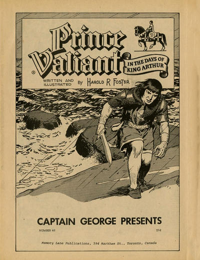Cover for Captain George Presents (Memory Lane Publications, 1969 series) #46