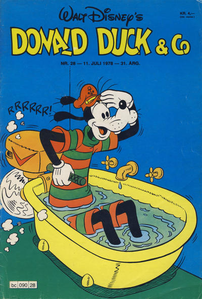 Cover for Donald Duck & Co (Hjemmet / Egmont, 1948 series) #28/1978
