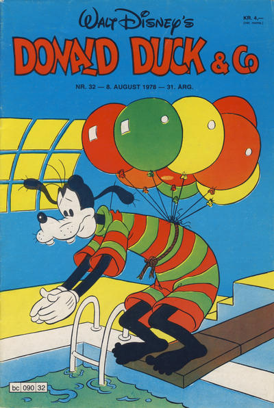 Cover for Donald Duck & Co (Hjemmet / Egmont, 1948 series) #32/1978