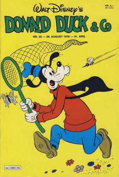 Cover for Donald Duck & Co (Hjemmet / Egmont, 1948 series) #35/1978