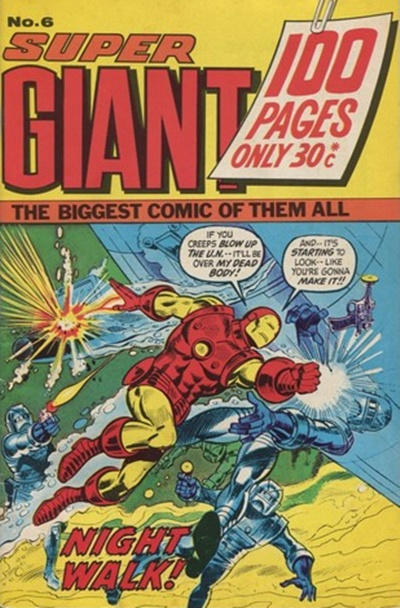 Cover for Super Giant (K. G. Murray, 1973 series) #6