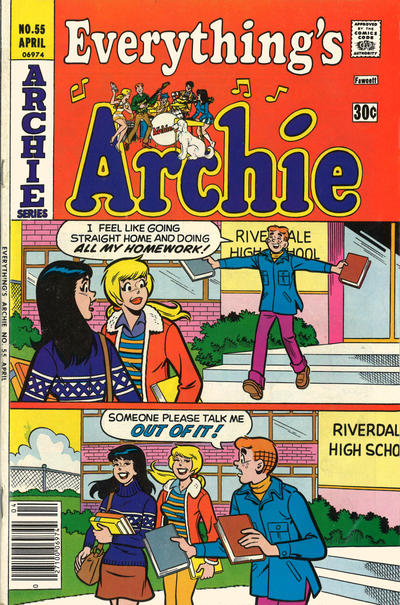 Cover for Everything's Archie (Archie, 1969 series) #55
