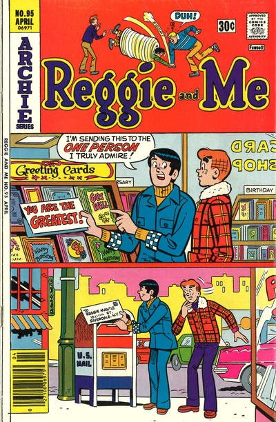 Cover for Reggie and Me (Archie, 1966 series) #95