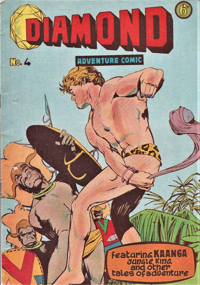 Cover for Diamond Adventure Comic (Atlas Publishing, 1960 series) #4