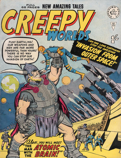 Cover for Creepy Worlds (Alan Class, 1962 series) #23