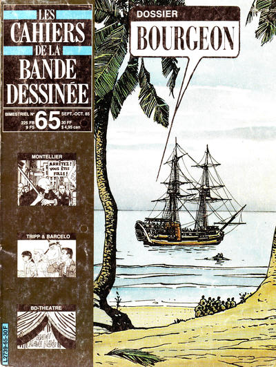 Cover for Les Cahiers de la Bande Dessinée (Glénat, 1984 series) #65