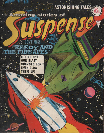 Cover for Amazing Stories of Suspense (Alan Class, 1963 series) #114
