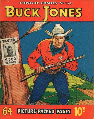 Cover for Cowboy Comics (Amalgamated Press, 1950 series) #164