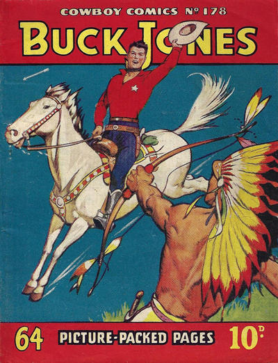 Cover for Cowboy Comics (Amalgamated Press, 1950 series) #178