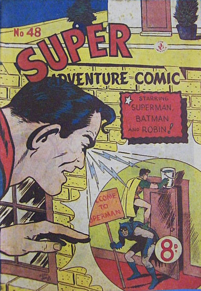 Cover for Super Adventure Comic (K. G. Murray, 1950 series) #48 [Price difference]