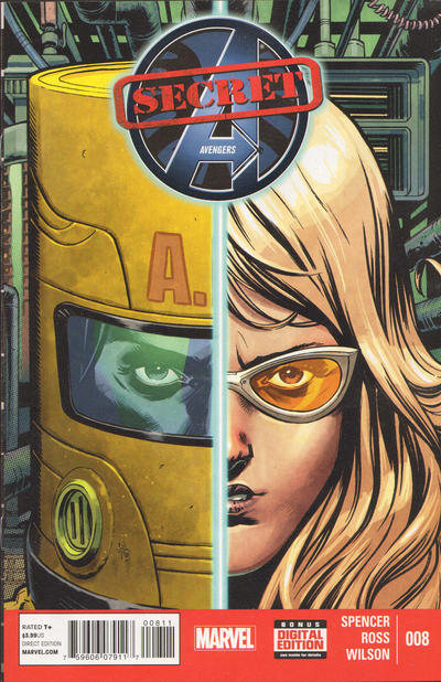 Cover for Secret Avengers (Marvel, 2013 series) #8