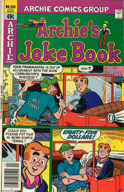 Cover for Archie's Joke Book Magazine (Archie, 1953 series) #255
