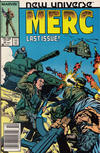 Cover for Mark Hazzard: Merc (Marvel, 1986 series) #12 [Newsstand]