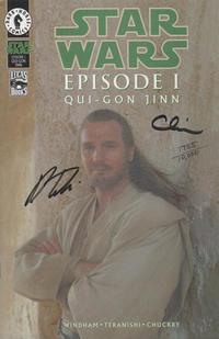 Cover Thumbnail for Star Wars: Episode I Qui-Gon Jinn (Dark Horse, 1999 series)  [Dynamic Forces Exclusive Glow-In-The-Dark Edition]