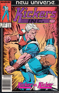 Cover Thumbnail for Kickers, Inc. (Marvel, 1986 series) #11 [Newsstand]