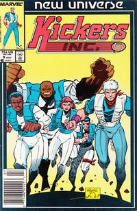 Cover Thumbnail for Kickers, Inc. (Marvel, 1986 series) #9 [Newsstand]