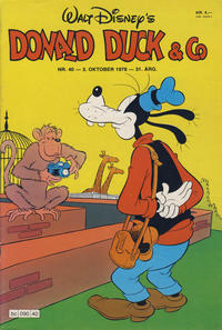 Cover Thumbnail for Donald Duck & Co (Hjemmet / Egmont, 1948 series) #40/1978