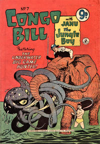 Cover Thumbnail for Congo Bill with Janu the Jungle Boy (K. G. Murray, 1955 series) #7