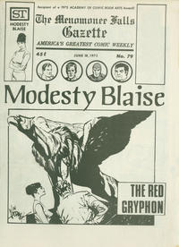 Cover Thumbnail for The Menomonee Falls Gazette (Street Enterprises, 1971 series) #79