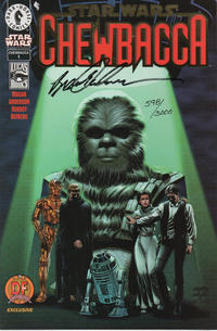 Cover Thumbnail for Star Wars: Chewbacca (Dark Horse, 2000 series) #1 [Dynamic Forces Exclusive Foil Cover]