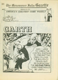 Cover Thumbnail for The Menomonee Falls Gazette (Street Enterprises, 1971 series) #59