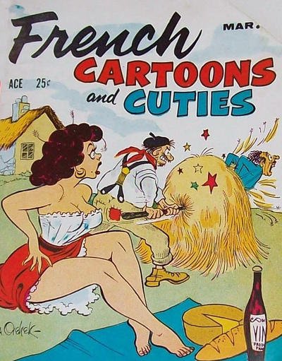 Cover for French Cartoons and Cuties (Candar, 1956 series) #7