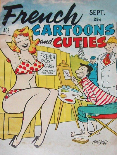 Cover for French Cartoons and Cuties (Candar, 1956 series) #4