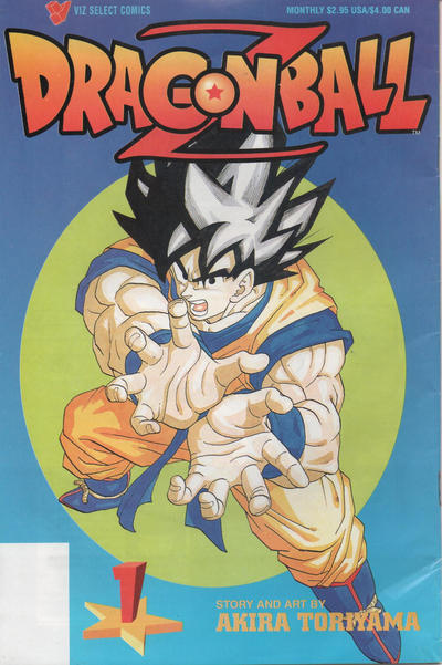 Cover for Dragon Ball Z Part One (Viz, 1998 series) #1 [7th Print]