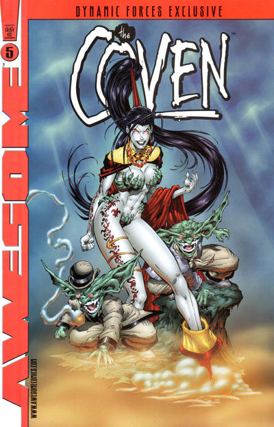 Cover for The Coven (Awesome, 1997 series) #5 [Dynamic Forces Exclusive Alternate Cover]