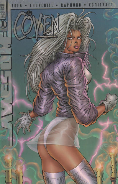 Cover for The Coven (Awesome, 1997 series) #1 [Dynamic Forces Exclusive Chrome Edition]