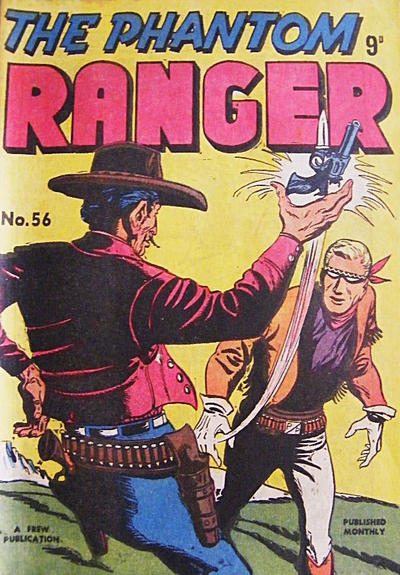 Cover for The Phantom Ranger (Frew Publications, 1948 series) #56