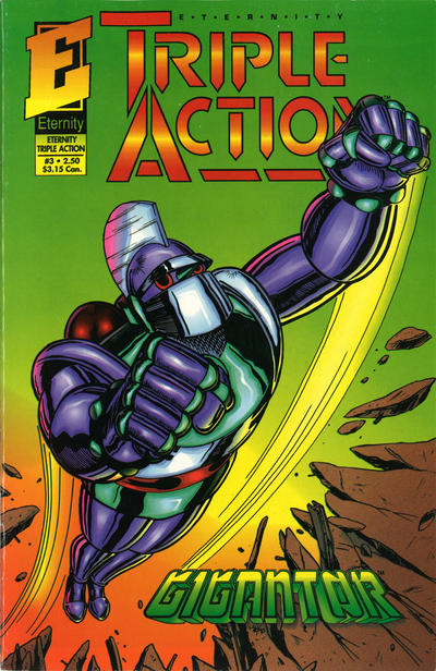 Cover for Eternity Triple Action (Malibu, 1993 series) #3