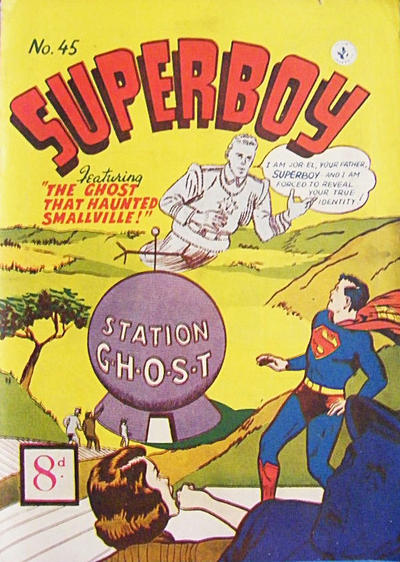 Cover for Superboy (K. G. Murray, 1949 series) #45