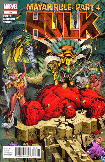 Cover for Hulk (Marvel, 2008 series) #56