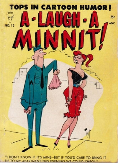 Cover for A-Laugh-a-Minnit (Toby, 1954 series) #13