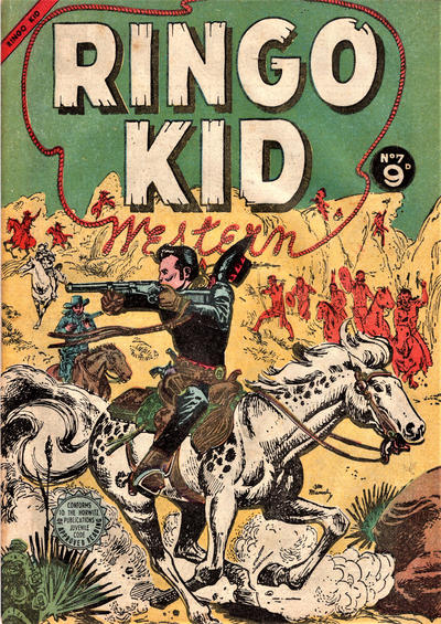 Cover for Ringo Kid (Horwitz, 1955 series) #7