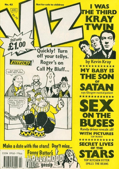 Cover for Viz (Dennis Publishing, 1979 series) #42