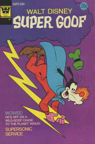 Cover for Walt Disney Super Goof (Western, 1965 series) #30 [Whitman]