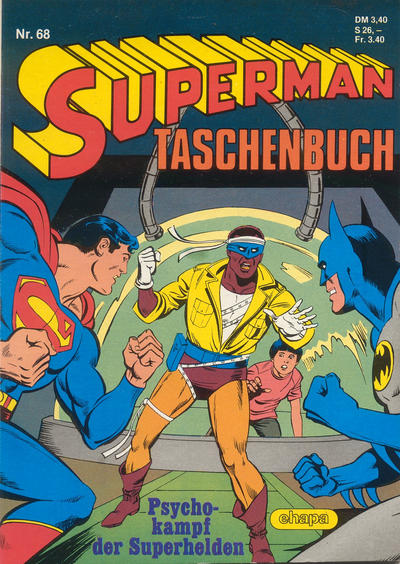 Cover for Superman Taschenbuch (Egmont Ehapa, 1976 series) #68