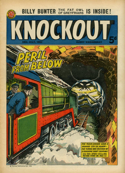 Cover for Knockout (Amalgamated Press, 1939 series) #28 July 1962 [1222]