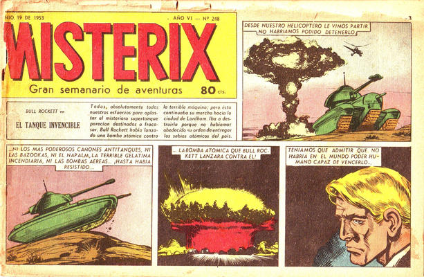 Cover for Misterix (Editorial Abril, 1948 series) #248